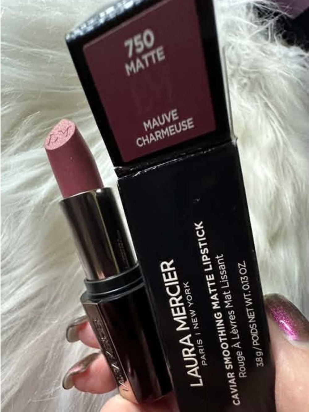 Laura Mercier Caviar Smoothing Matte Lipstick - Mauve Charmeuse (750)